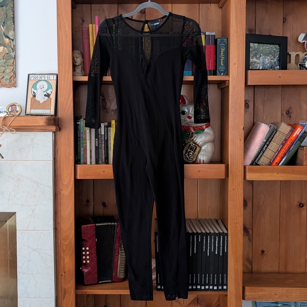 ASOS Petite Black Catsuit